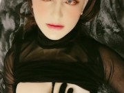 female mask disguise crossdresser transformation mtf 37