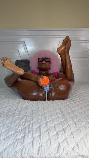Dragon Dildos in Missionary Slaps Different, Wet and Messy Shenanigans