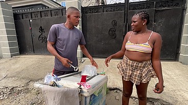 HARVEYXBUSH THE ICE CREAM SELLER, FUCKS SILVER ANAL WHILE HER HUSBAND WAS AWAY