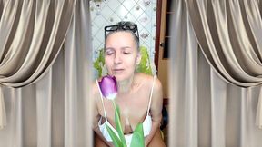 Hot Housewife Lukerya Flirts Online and Shows off Her Appetizing Feet