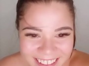 se exibindo com dildo