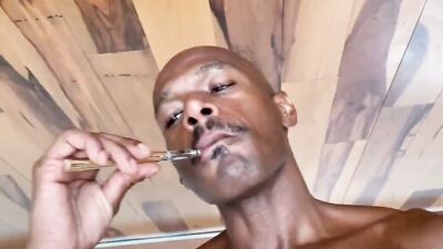Joaquin Santana and Rhyheim Shabazz take on two massive black cocks in Pt. 2