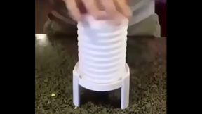 Guy Is Too Big For This Hole