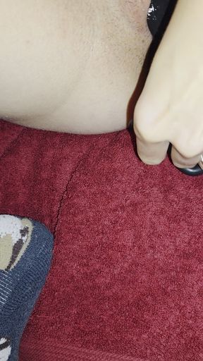 Ana Liz Stuffs Her Hungry Asshole and Stretches Her Tight Pussy with Her Fingers and Cums One After the Other.