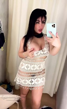 Teasing in The Store Dressing Room