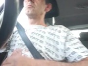 Relajandome un poco de camino a casa.