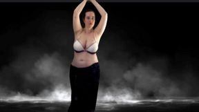 New, Beautiful, Mesmerizing Stripping Belly Dance! (Long video)