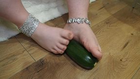 Zucchini foot games #2