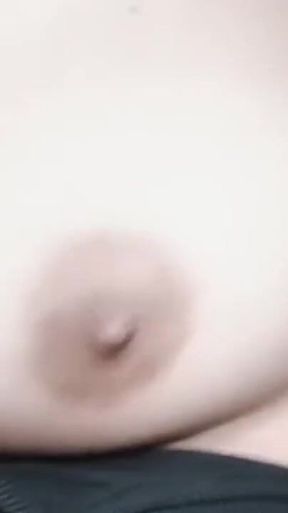 Chubby Girl Wanting Cock Playing with Her Big Tits