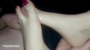 Passionate Foot Massage That Will Make Him Cum on My Feet!!