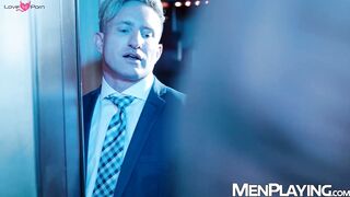 Businessman Cristian Sam destroys Magnus Lokis muscular ass