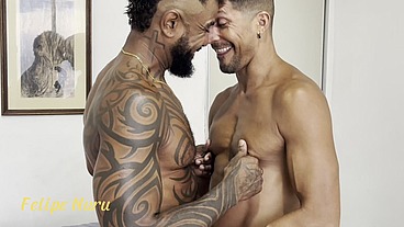 O NEGÃO FUDEU GOSTOSO COM O MACHO DOTADO