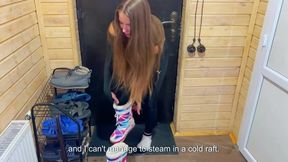 PUNISHED A HOTEL EMPLOYEE WITH CUM ON HER FACE