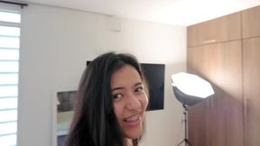 follo a mi amiga antes de ir a su trabajo