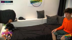 18letý Caruso German Teen Twink Threesome Fuck German Double Penetration Fisting XXL