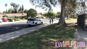 Voluptuous ebony with big saggy black tits gets BBC fucked