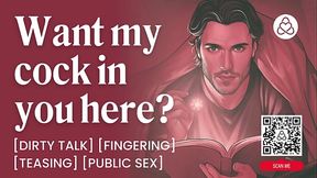 ASMR Male Voice: Bully Fucks You in the Tent Outdoors &ndash_ Fingering &amp_ Public Sex &ndash_ Erotic Audio Porn Roleplay