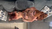 Scarlet Peach Disrobes & Unpackages Her Delivery Driver