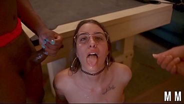 Trans Sophie &amp_ Monique Fuck Pearl On The Pool Table