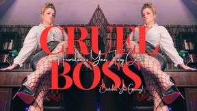 CRUEL BOSS HUMILIATES YOU! [SPH, Roleplay, Cuckold]