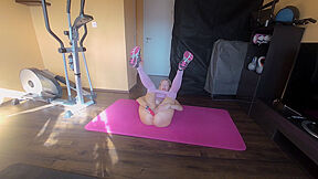 Maria Braun - German Blonde Has Lot Of Fun Instead Of Fitness