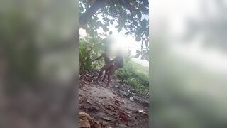 BrunoM fucked by hiker on the trail