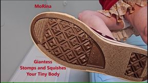 Giantess MoRina Stomps and Squishes Your Tiny Body (mobile vers)