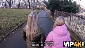 VIP4K. Watch Lesbians try a Cock for the first time. The best Lesbian Compilation.