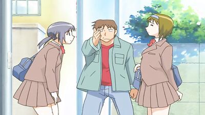 Watch these kinky girls get down and dirty with a pervy guy in this uncensored hentai video