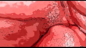 Close up licking pussy ( a i )