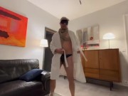 men plays with sextoys