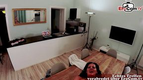 Deutsches Dicke Titten Milf POV Date