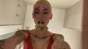 Vore giantess mouth tongue and big uvula compilation