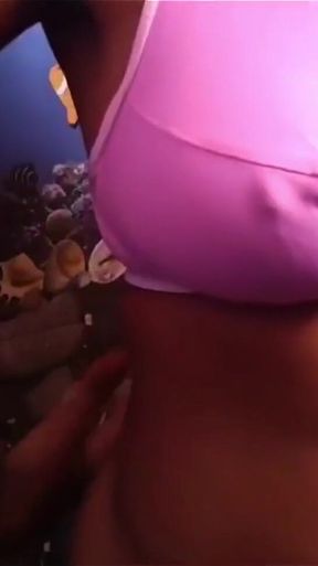 Ammu Showing Huge Boobs Bathroom