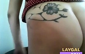 Big tan lines saggy boobs