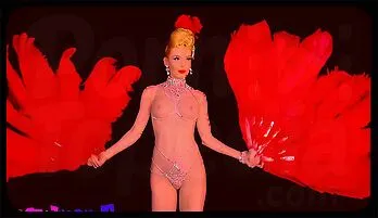 Busty MILF Miranda's Sultry Burlesque Striptease Members favorite