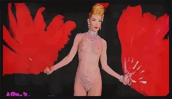 Busty MILF Miranda's Sultry Burlesque Striptease