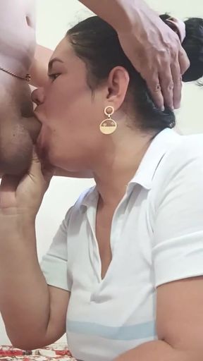 Spectacular moment from &quot;Cute Deep Throat Sucking Expert&quot;