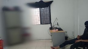 My Stepsister Cleans My Room and Then Leaves and I Masturbate While Fantasizing About Her