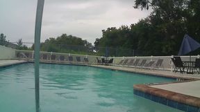 Impromptu Day swim in the rain on my break from beginning to end. Underwater filming