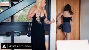 Angelina please cheats on her girlfriend so she can taste jade venus' cumshot