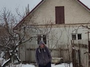 Winter day in the garden