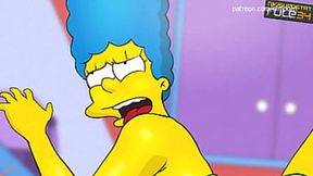 Marge Simpson tight ass&#x1F351; nailed hardcore