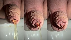 what a cute little peeing penis!