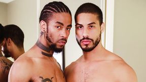 Tyce Jax & Jin Powers ~ Hot Ebony Action in Nextdoor Originals