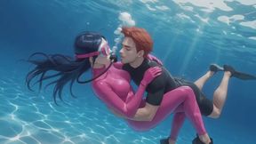 Scuba Stories #6B: Bubbles of Surrender in the Deep End (Animated)
