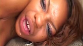 Marie Luv mesmerizes with daring, sultry double ebony passion.