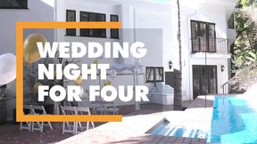 Unforgettable Wedding Fuck Session with Three Babes Gianna Dior, Kristen Scott and Jade Kush - Its POV