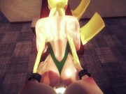 Futa POV Fortnite Cammy banged with futa humongous dick (3D PORN 60 FPS)