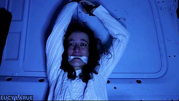 &quot_Gagged DID in Cuffs and a Sweater Struggles in the Porn Van&quot_